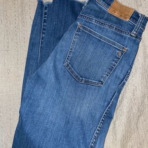 Madewell 10” High Rise Skinny Crop- Size 27